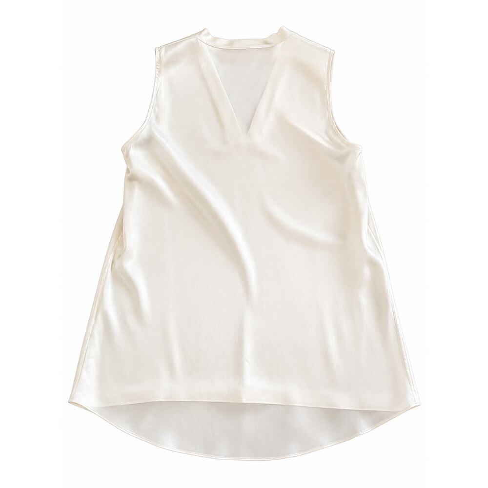 Brunello Cucinelli Ivory Silk Top - Size M - Picture 11 of 11